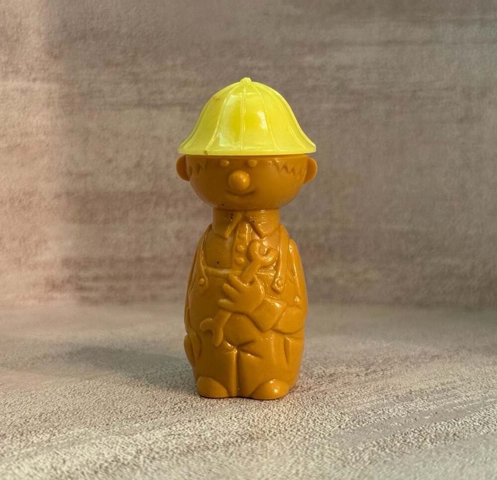 Vintage Incremin With Iron Syrup Figure Bottle